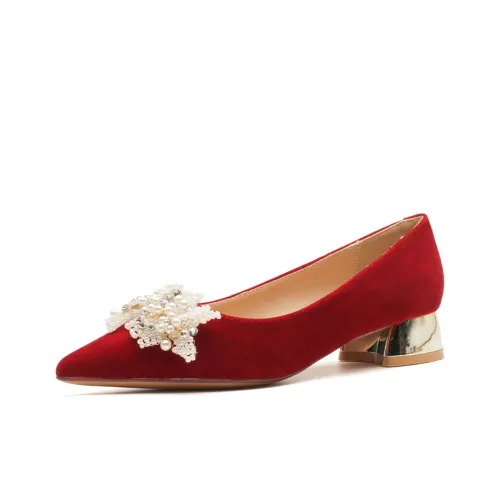 TADSW High Heels Women's Red