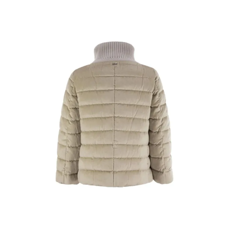 HERNO Zip Up Straight Hem Corduroy Jacket-1