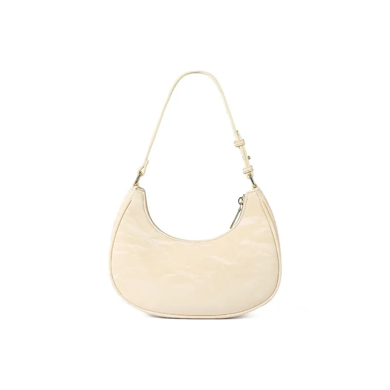 TUCANO PU Shoulder Bag Women's Light Sand/Light Camel/Space Silver-3