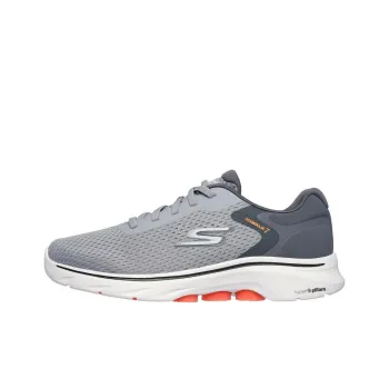 Skechers GO WALK 7 Slip-Resistant Low-Top Casual Shoes Men's Gray
