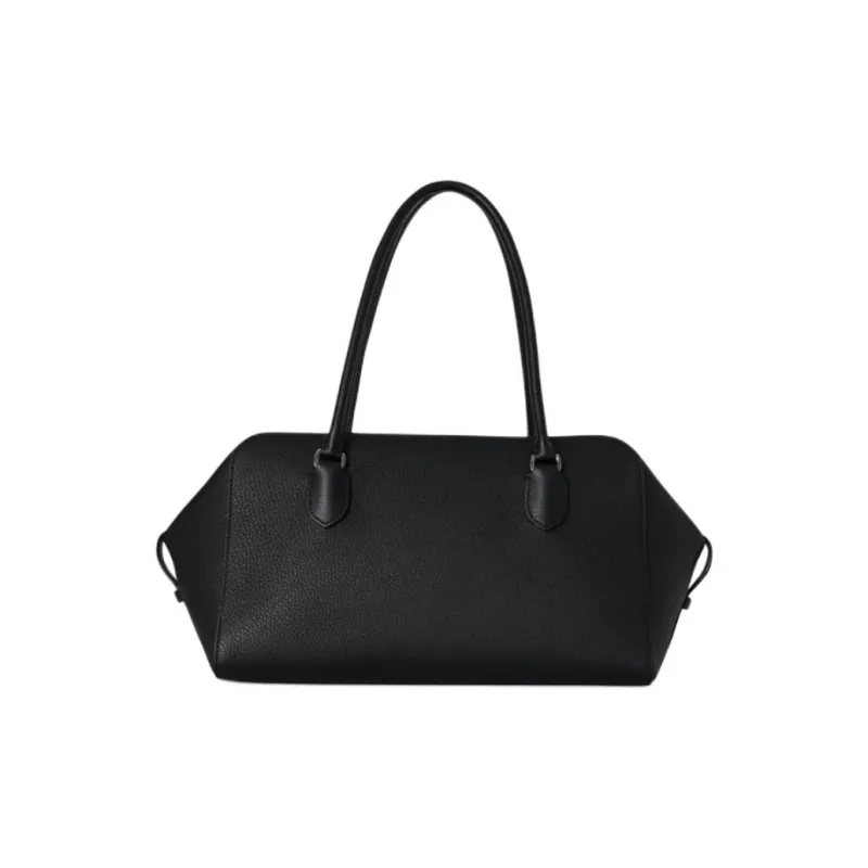 THE ROW Calfskin Bowling Bag, Handbag Women's Black-0