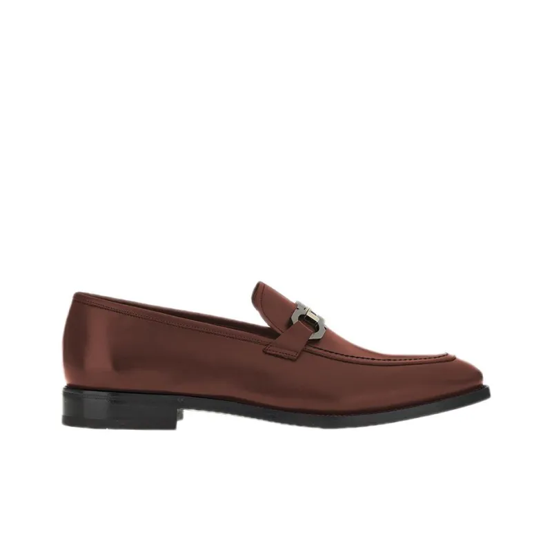 Ferragamo Loafers Men Low Top Brown/Umber-5