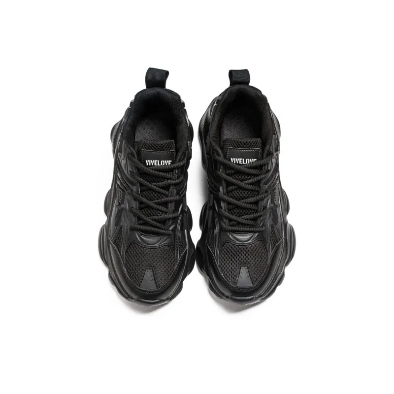 YIVELOVE Anti-Slip And Wear-Resistant Breathable Low-Top Chunky Sneakers Men's-2
