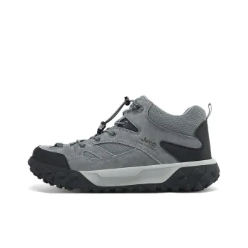 Jeep Anti-Slip Wear-Resistant Mid-Top Trekking Shoes Men's