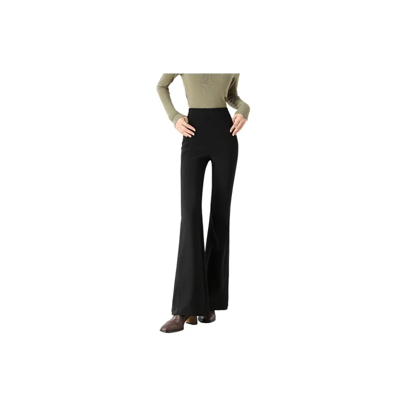 HIPPIEMISS Casual Pants Women's Black-1