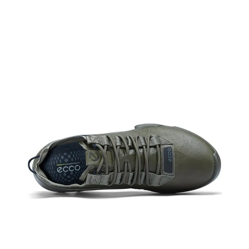 Ecco Biom C Cushioning Wear-Resistant Low-Top Casual Shoes Men's Army Green-4