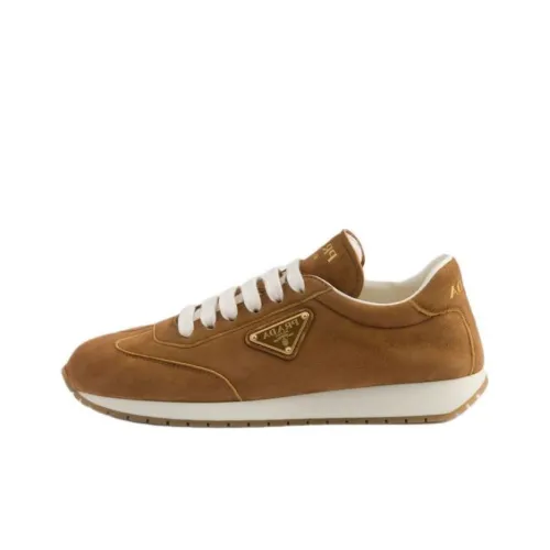 PRADA Low Top Casual Shoes Women's Brown