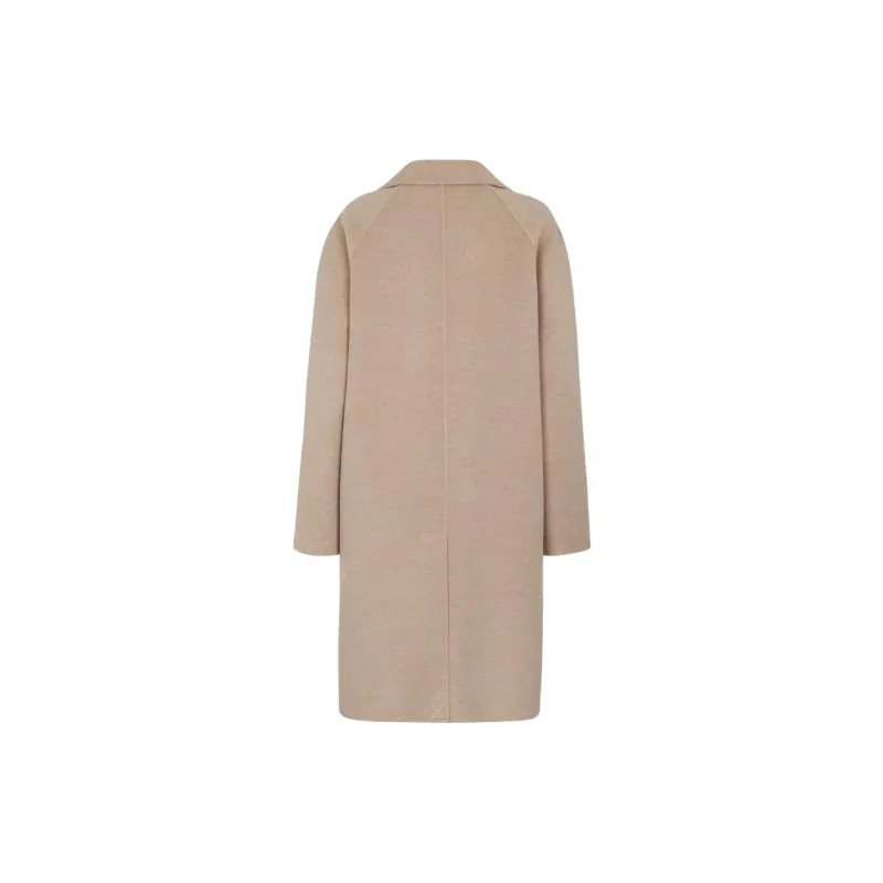 FENDI Long Sleeved Concealed Button Coat-1