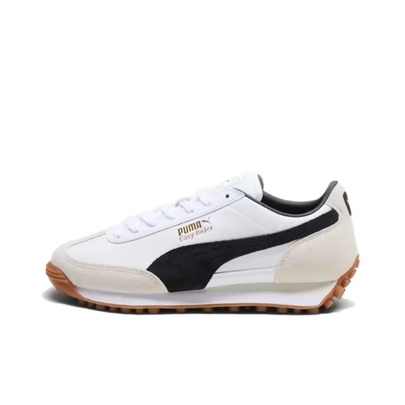 PUMA Easy Rider Anti Slip Wear Resistant Low Top Casual Running Shoes Women's White-0