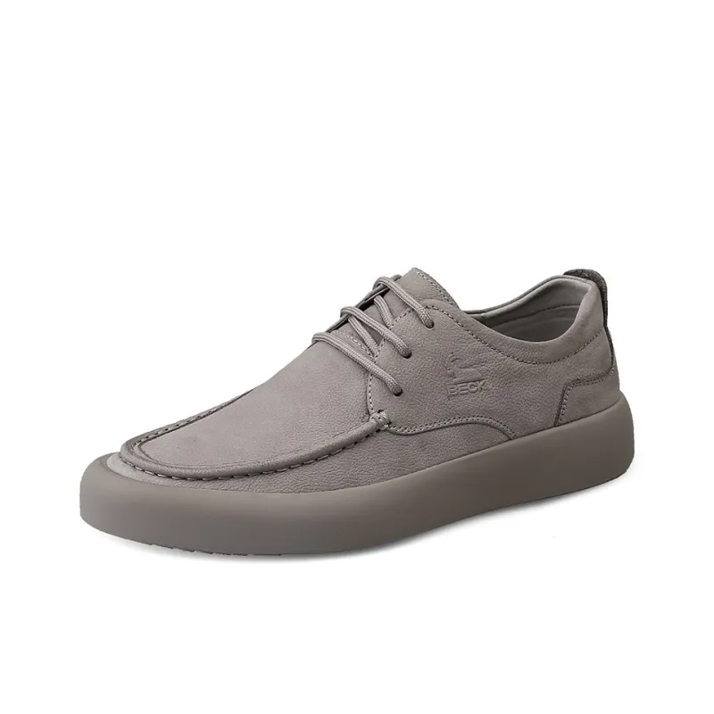 BECK Men's Casual Shoes Men Low Top Gray/Sand-6