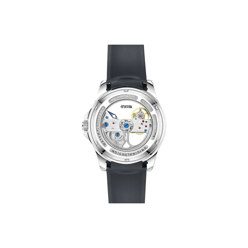 MITICO Mechanical Movement Watch Unisex Cut Out Dial MH4B8R81-6