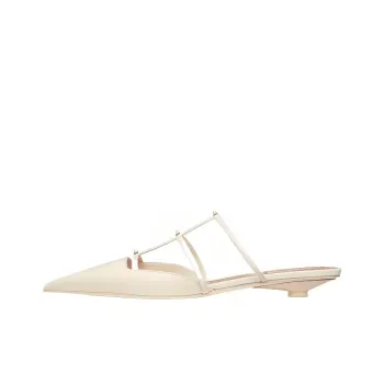 Valentino Garavani Rockstud Wispy Pointed Toe Mules Women's