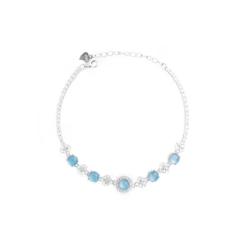 Clear Snow Ice Glutinous Jadeite Bracelets Women's
