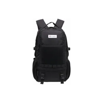 Champion Recycled Polyester Backpack Unisex Black & White