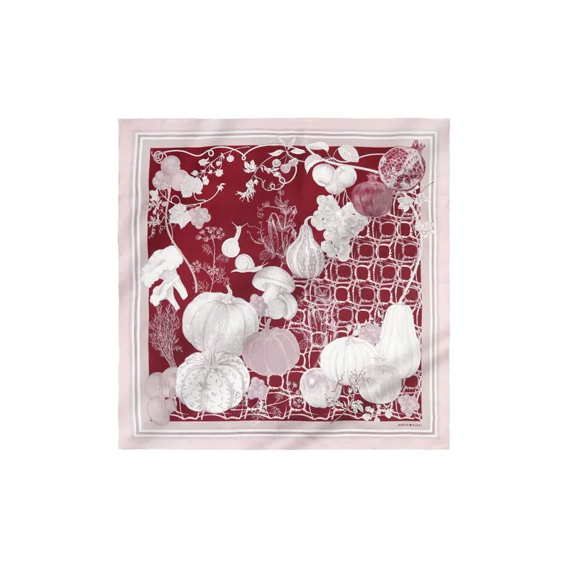 MARJAKURKI Silk Scarves Women's-4