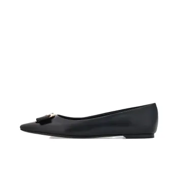 FERRAGAMO New Vara-bow Lambskin Ballerina Shoes