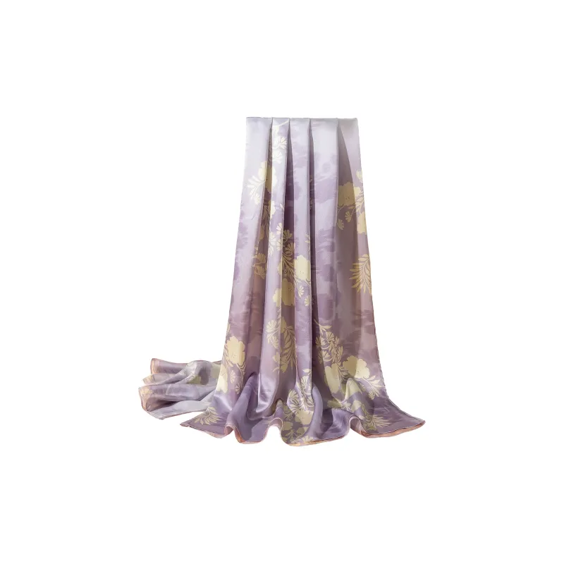 Shanghai Story 100% Mulberry Silk Scarves Women's Enchanted Dreams, Gift Box Set-36