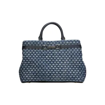 GUESS Denim Shoulder Bag Crossbody Bag Handbag Women's Blue