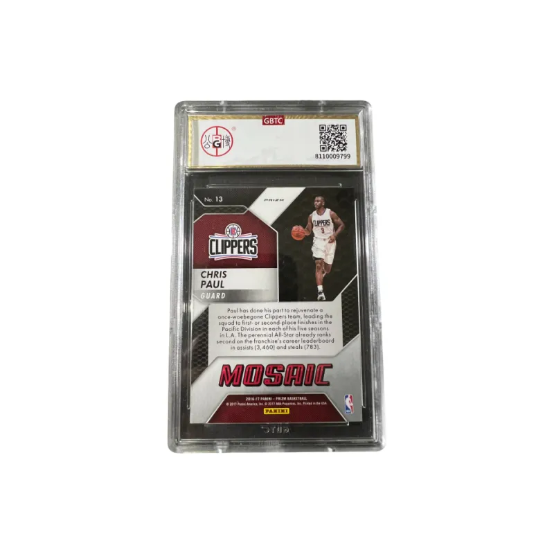 PANINI Los Angeles Clippers Chris Paul Ball Control Master Refringence Rare Card Graded Cards 1 Pc-1