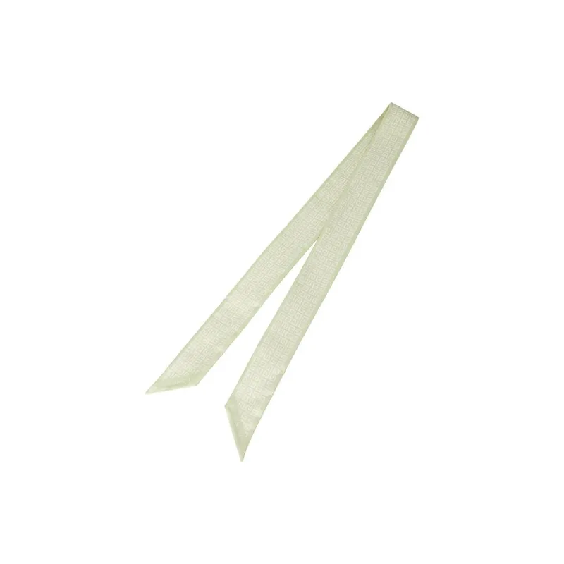 GIVENCHY Silk Scarves Women's Beige-2
