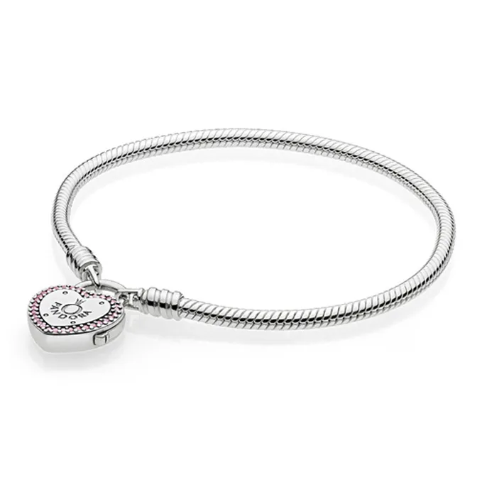 Pandora Sterling Silver Bracelets Women's Silver-0