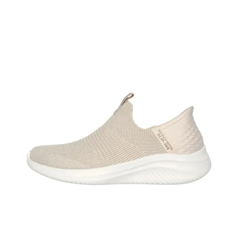 Skechers Ultra Flex 3.0 Anti Slip Wear Resistant Low Top Casual Shoes Women's White Gold-0