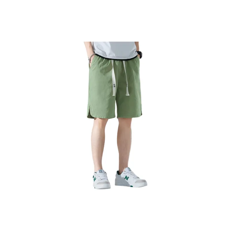 Tonlion Casual Shorts Men's Avocado Green-2