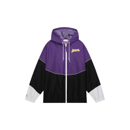 NBA Los Angeles Lakers Trench Coats Men Purple/Black