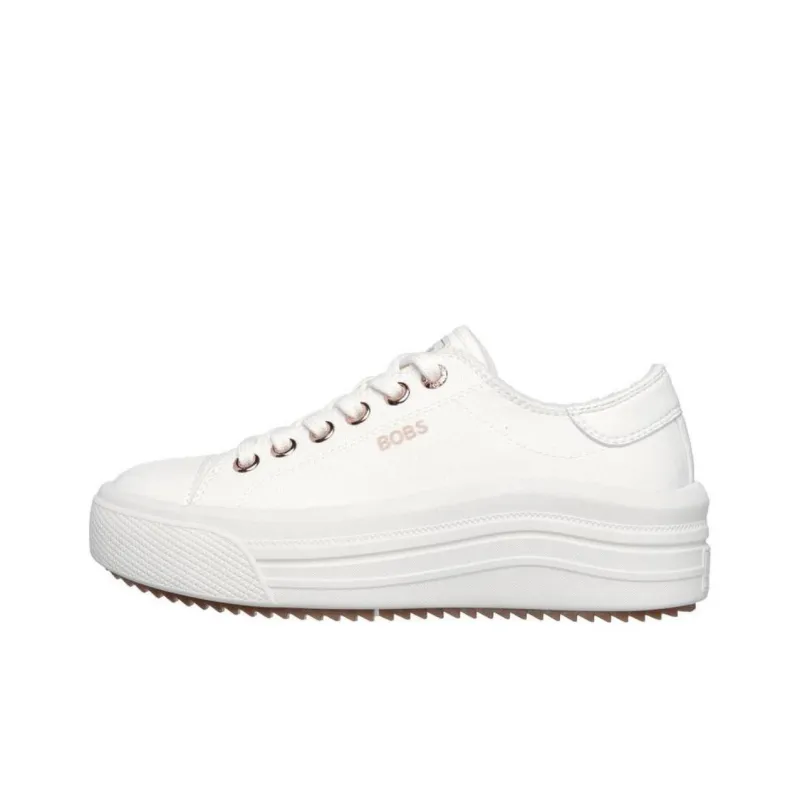 Skechers Anti Slip Wear Resistant Low Top Casual Shoes Women's White-0