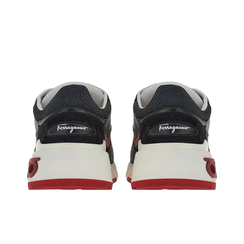 FERRAGAMO Gancini-plaque Low-top Sneakers-3