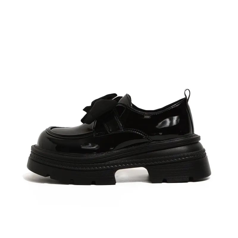 Trendy Loafers Women's Classic Black-0