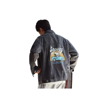 Snoopy X Tonlion Denim Jackets Men
