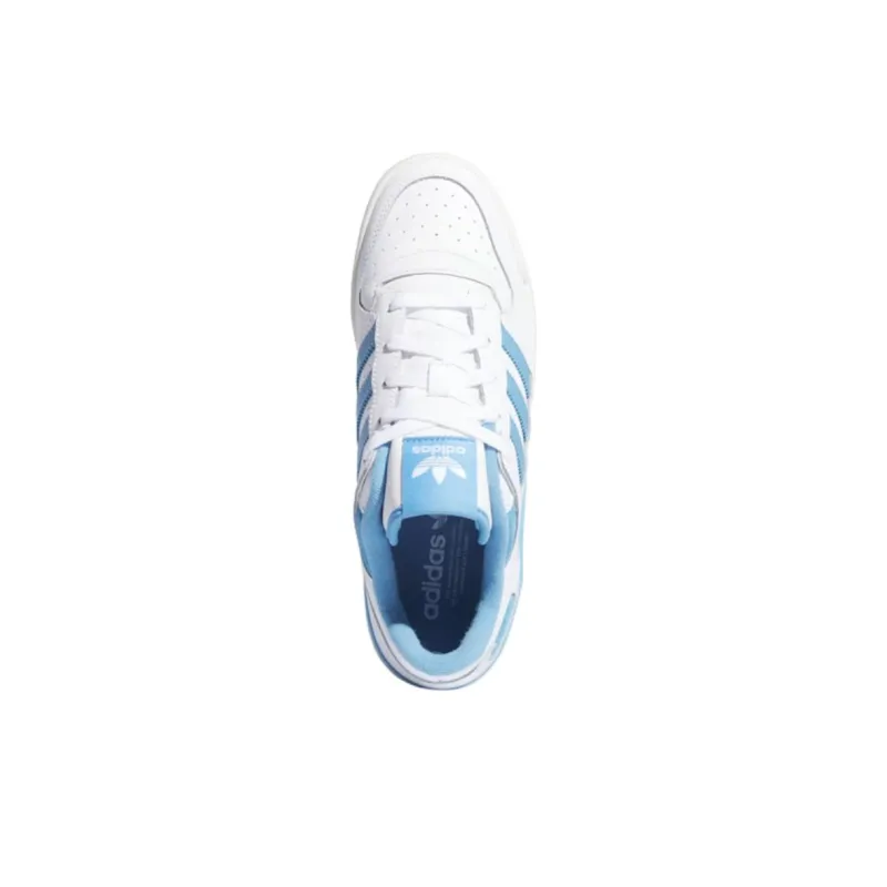 Adidas Forum Low Cl Cloud White Team Light Blue-2