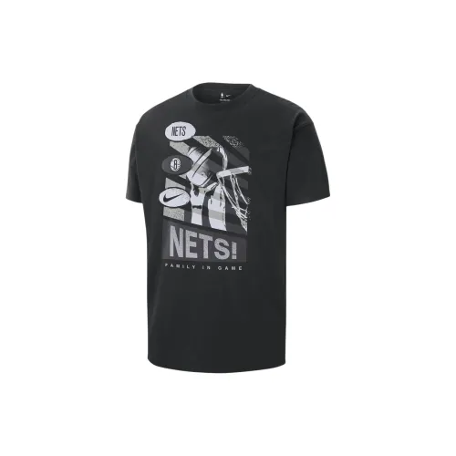 Nike Brooklyn Nets T-Shirts Men Black