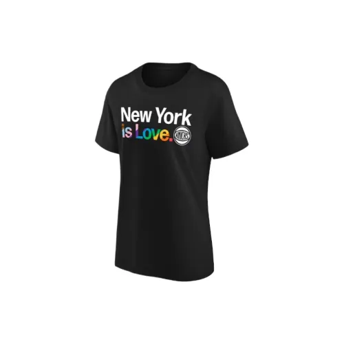 NBA New York Knicks T-Shirts Women's Black