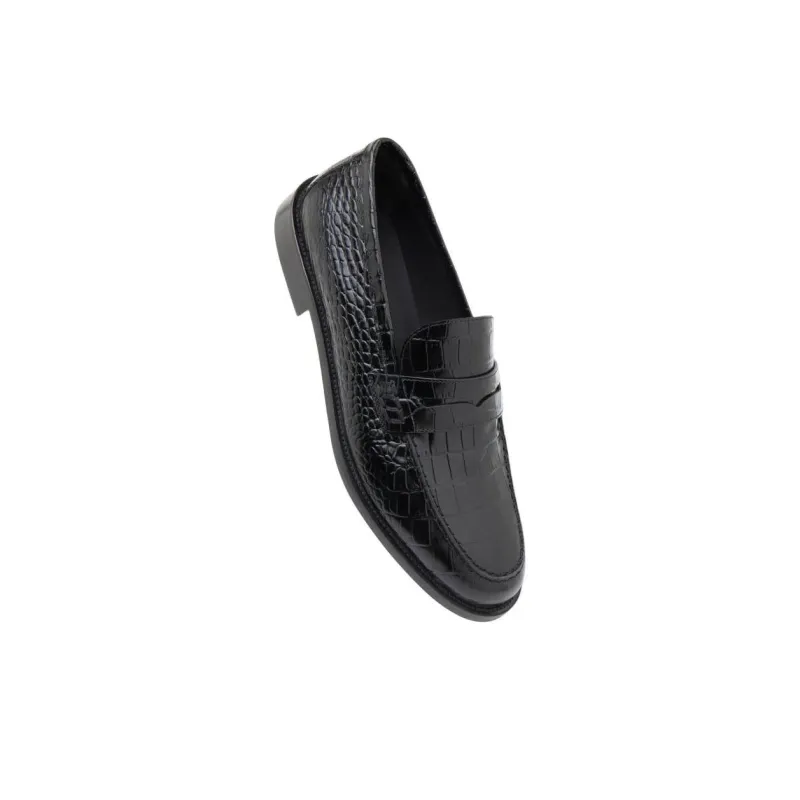 MANOLO BLAHNIK Perry Loafers Men's Black-3