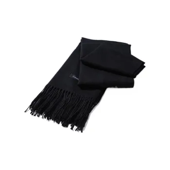 DZP Acrylic Knit Scarves Unisex Multicolor