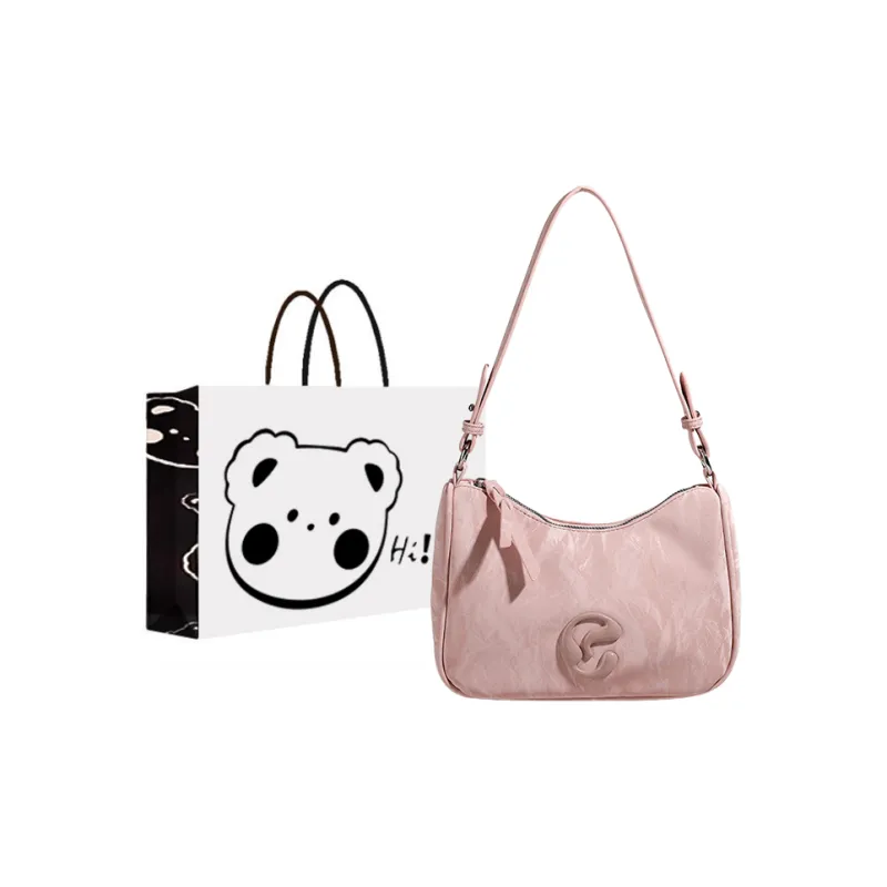 NX DOUGHNUT PU Handbag, Shoulder Bag Women's Green/Pink-2