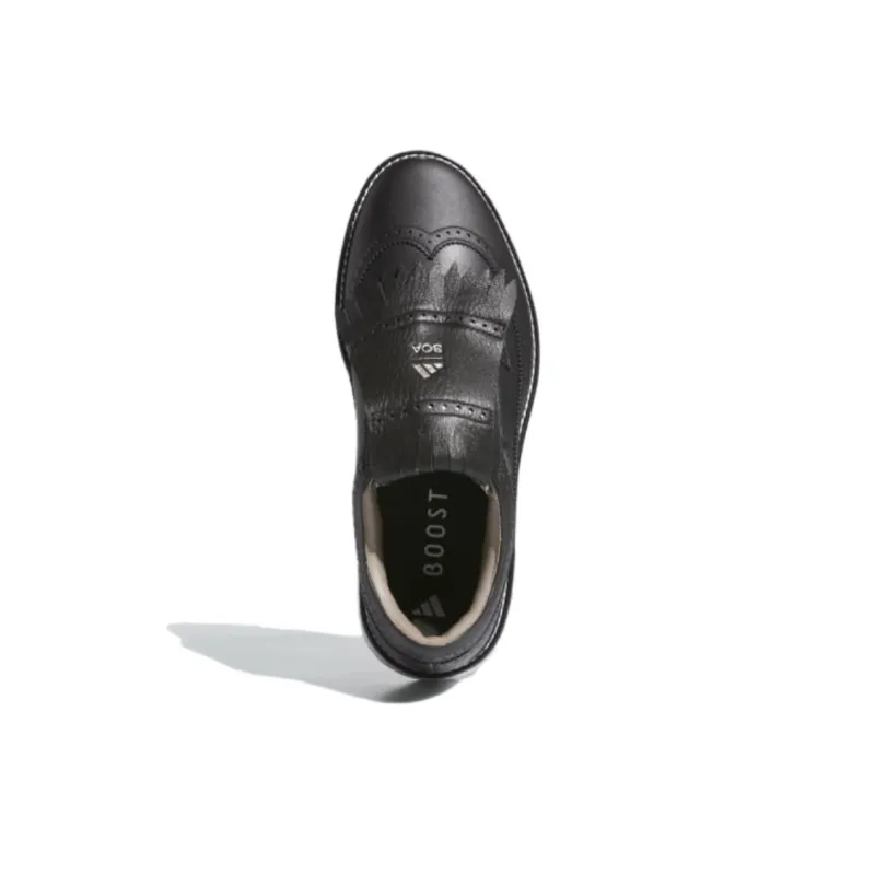 Adidas Anti Slip Wear Resistant Low Top Golf Shoes Unisex Black-4