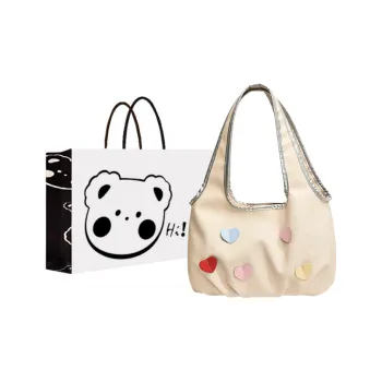 NX DOUGHNUT PU Shoulder Bag Regular Women's Blue/White/Pink/Dark Brown