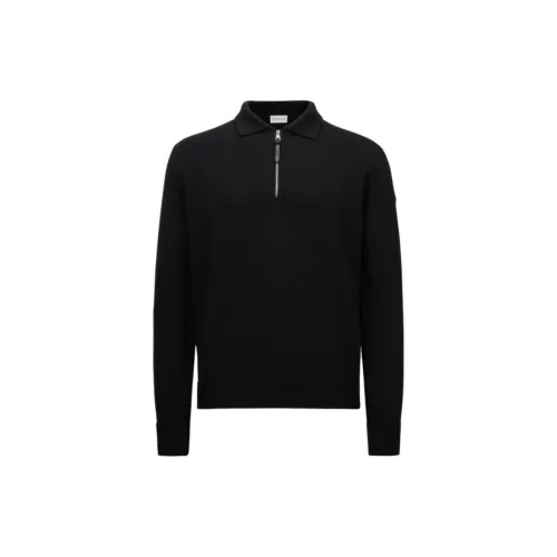 Moncler Polo Shirts Men Black