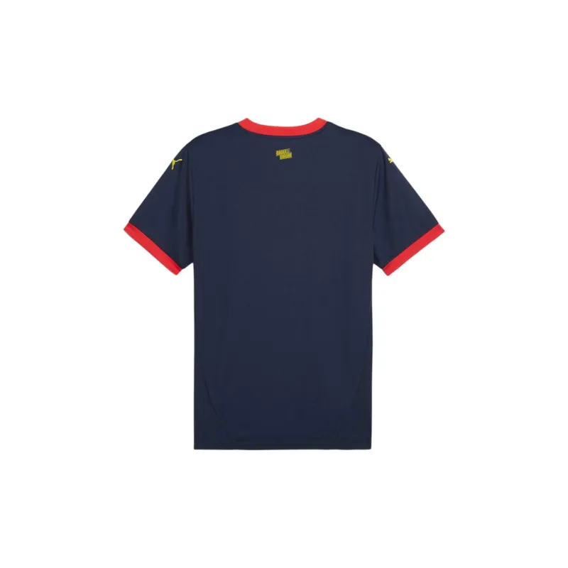 PUMA Girona FC SS24 Away Jersey Youth Soccer Jerseys Men's Blue Yellow-1