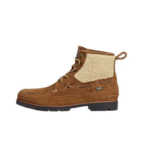 Polo Ralph Lauren Ankle Boots Men Brown