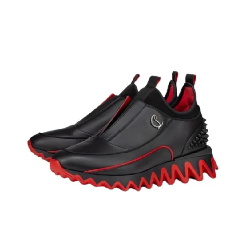 CL Low Top Casual Shoes Men's Black-2