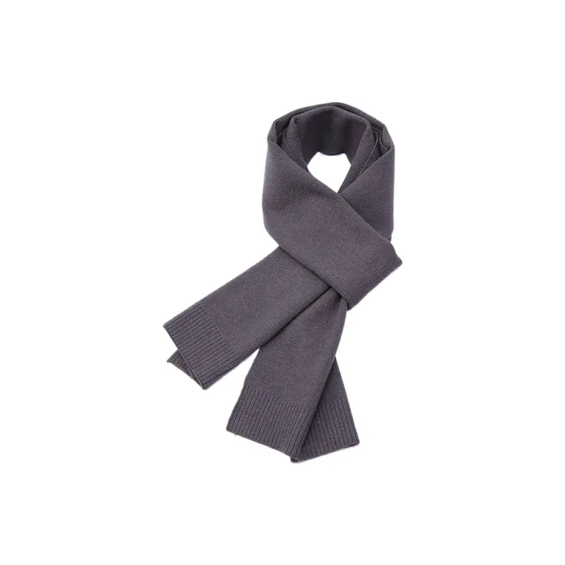 DZP Acrylic Knit Scarves Unisex-4
