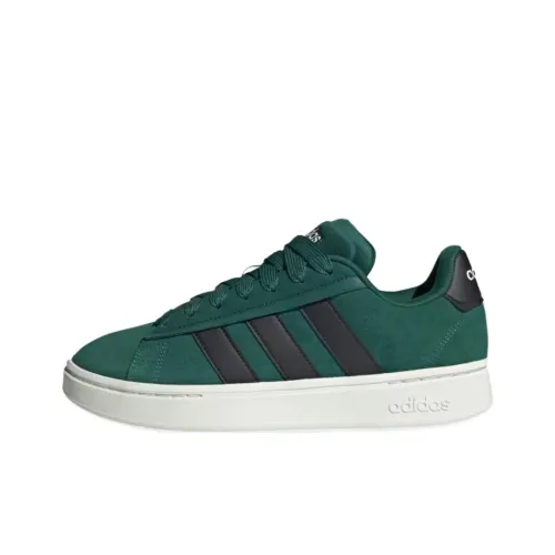 Adidas GRAND COURT ALPHA Skateboard Shoes Unisex Low-Top Black