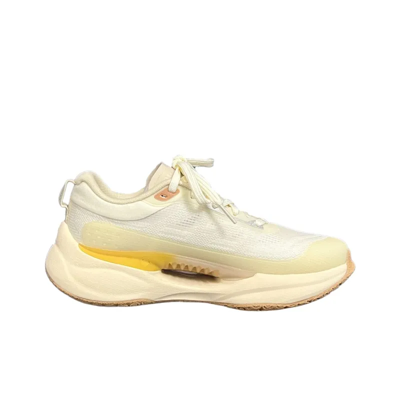 LiNing Soft COOL Abrasion Resistant Rebound Low Top Casual Shoes Women's Beige-1