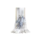 Mountain and Water Affection, Blue Gray