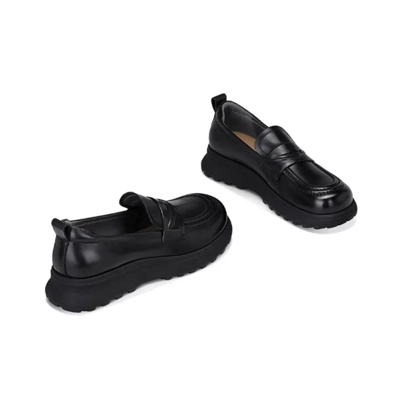 JESSICA SOPHIA Loafers Women's Black/Light Coffee-1