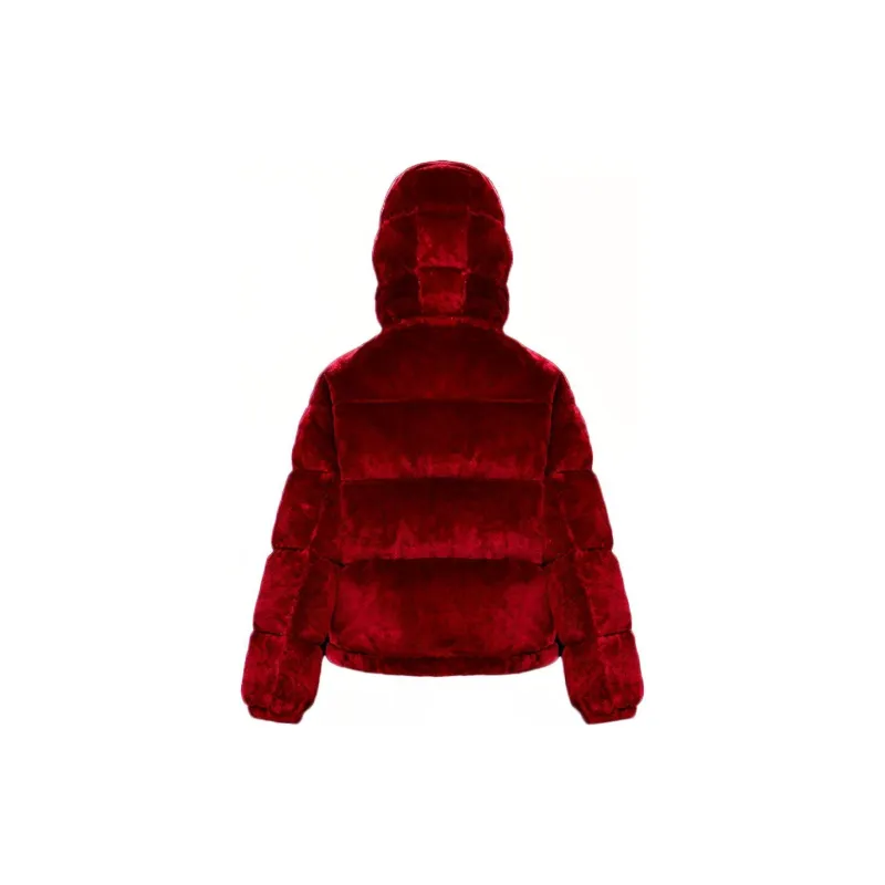 Moncler Dao Series Down Jackets Women's Red-1